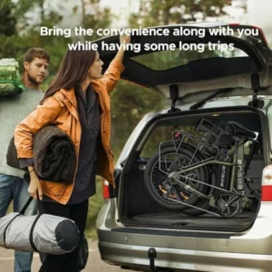 Bicicleta electrica plegable urbana