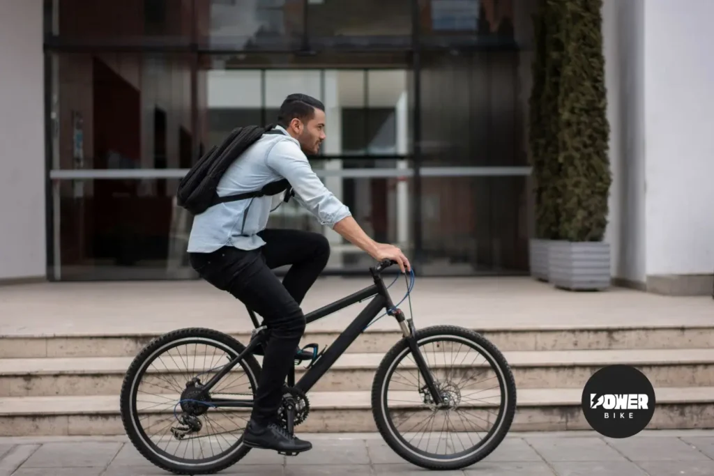 efecto dominó ebike en oficina