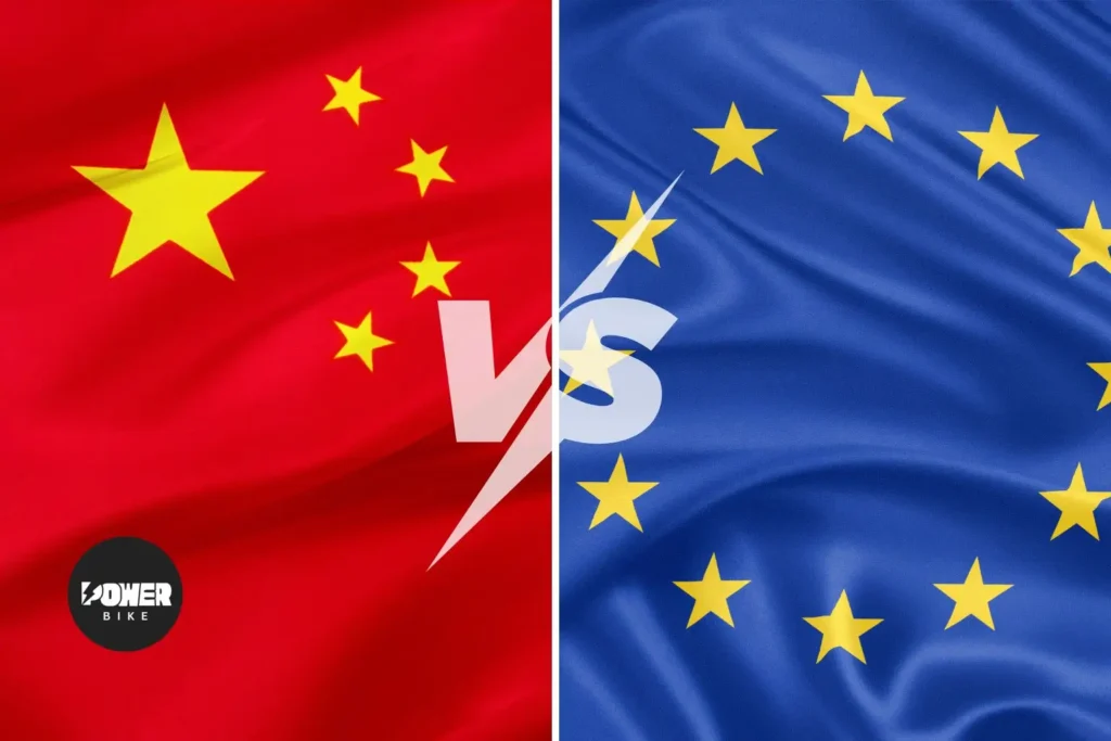 ebike china vs marca europea