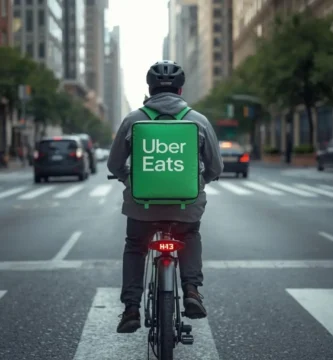 Repartos de Uber Eats en ebike